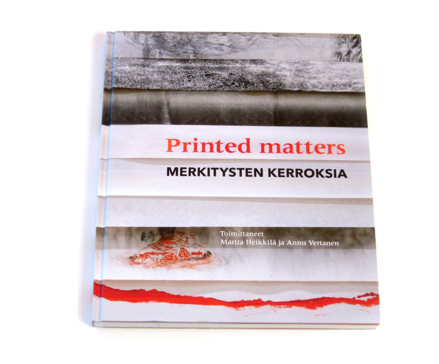 Printed Matters book /design Marjo Malin